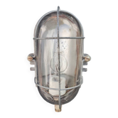 Industrial cast iron and glass wall light Bloc