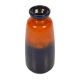Orange and blue vase