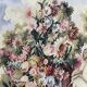 Handmade aubusson vintage tapestry 116x149 cm