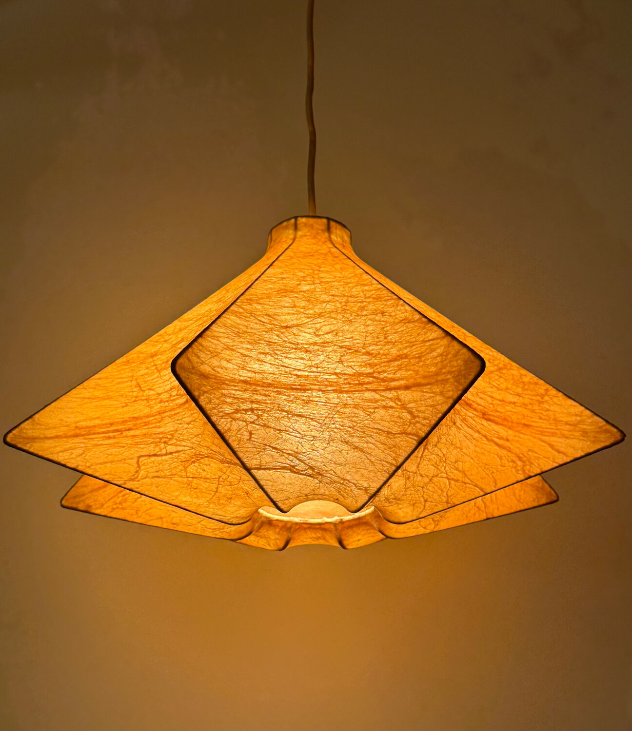 Suspension cocoon in fibreglass, 60s