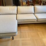 Sia Ester light grey corner sofa, like new