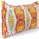 Vintage ikat cushion cover 61x41 cm