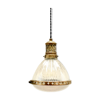 Holophane hanging lamp circa 1920