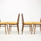 Set of four dining chairs by jitona, czechoslovakia, 1970s