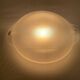 Glass ceiling light in the shape of a turtle shell, 1970s, Germany
