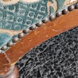 Prie dieu en noyer du 19e siècle et ces repose pieds