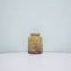 Vase vintage ocre jaune ouest-allemande scheurich