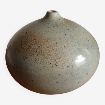 Enamelled stoneware ball vase, Daniel Raimboux