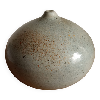 Vase boule en grès émaillé ,Daniel Raimboux