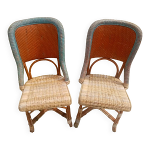 Paire chaises jardin