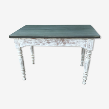 Table plateau metal Louis Philippe