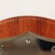 Vintage round teak mirror from the 1960s.