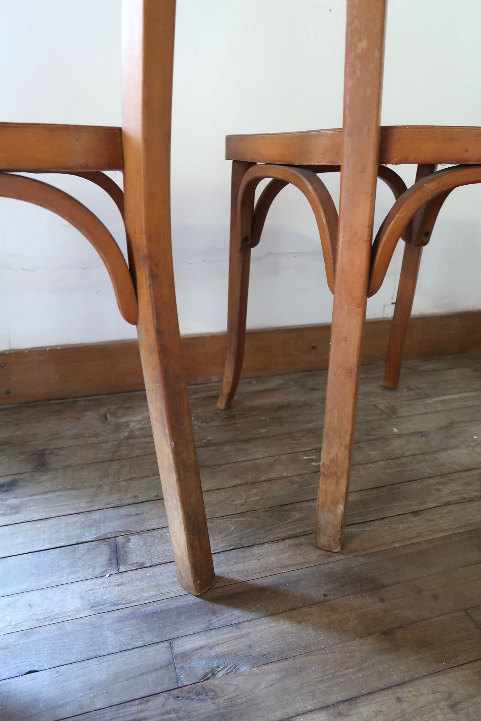 Lot de 2 chaises bistrot Baumann