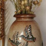 Vase West Germany Joncs