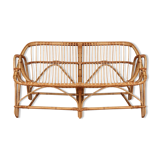 Rattan bench