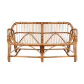 Rattan bench