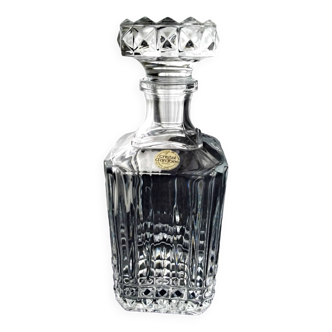 Arques crystal whiskey decanter Villandry model