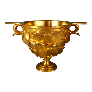 Vase ou coupe bronze