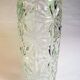 Large thick glass vase