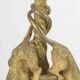 Pair of gilded bronze candlesticks from the Napoléon III period.