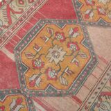 3x9 Red Classic Vintage Persian Runner Rug, 104x280Cm