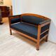 Biedermeier Sofa in Cherry Veneer and Horsehair, South Germany, 1830s