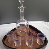 Carafe and glasses