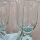 Service of 8 blown glass stemmed glasses