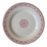 10 assiettes plates Terre de Fer Gien