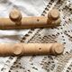 Wooden coat racks