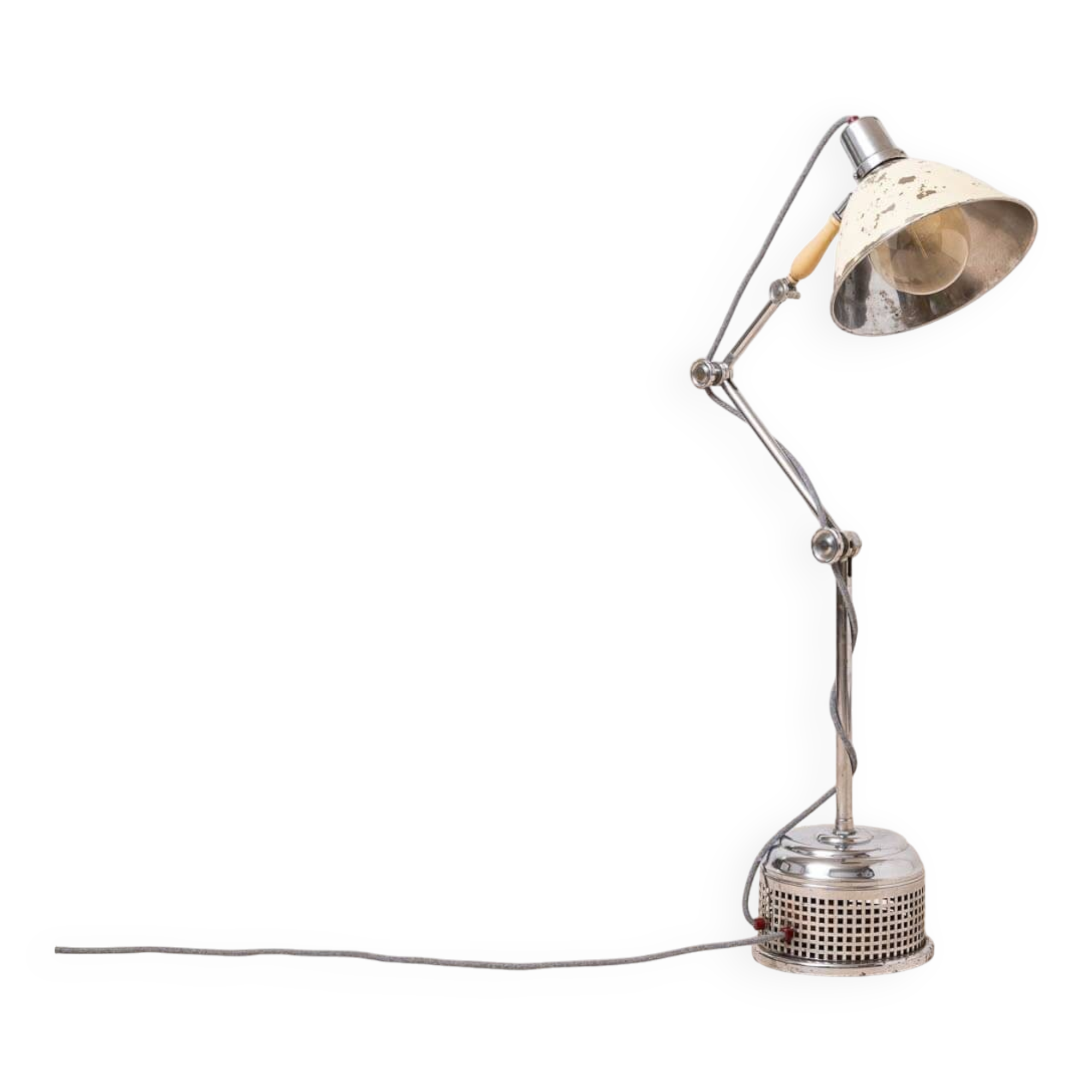 Medical Floor Lamp from Perihel, 1930s, Industrial Design