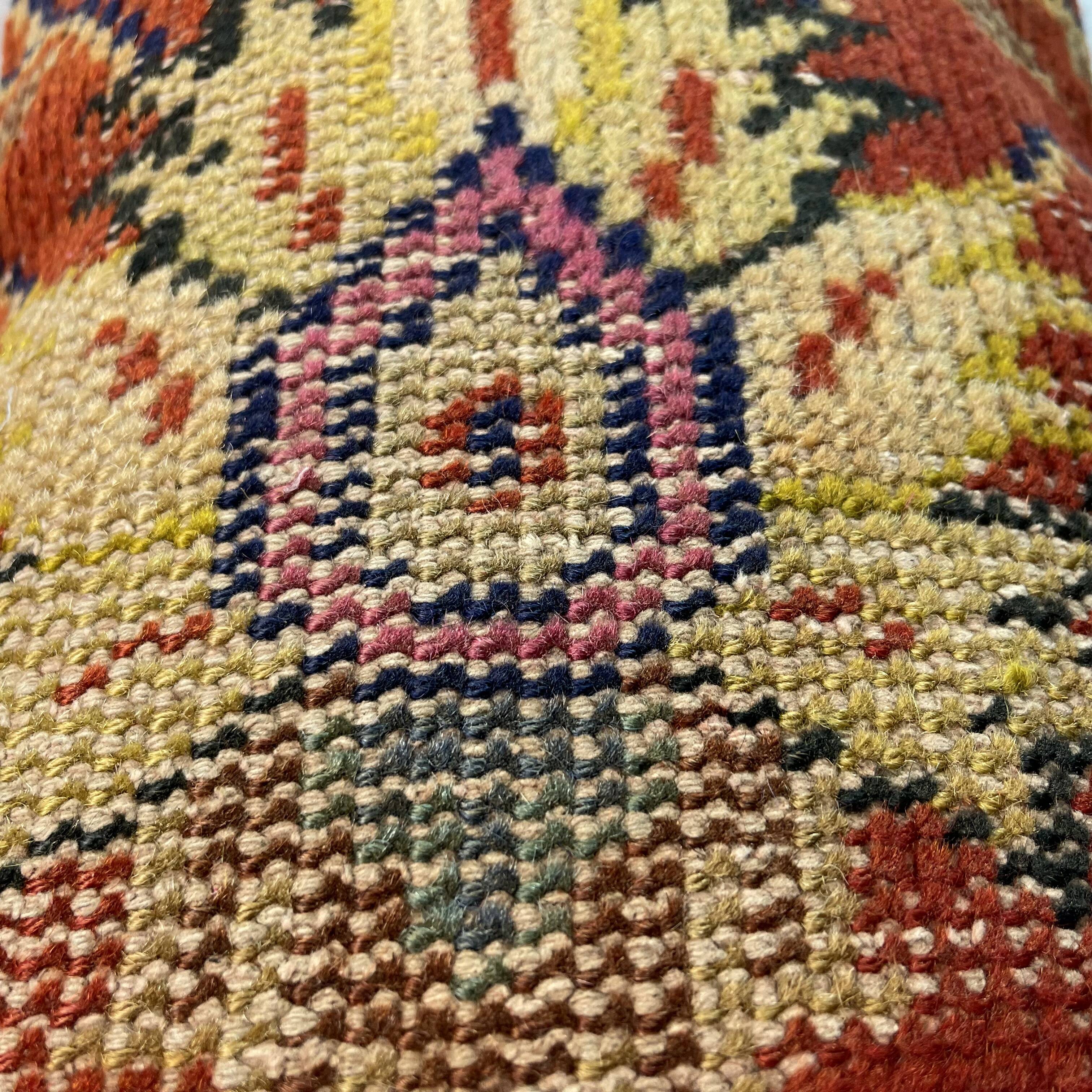 Housse de coussin vintage turque faite à la main 30 x 60 cm