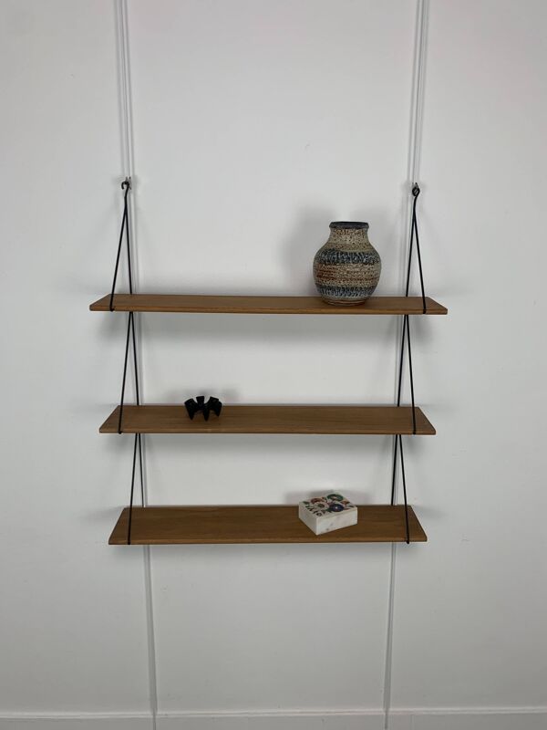 Etagère String en bois et métal, années 60