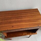 Bedside table vintage feet compass