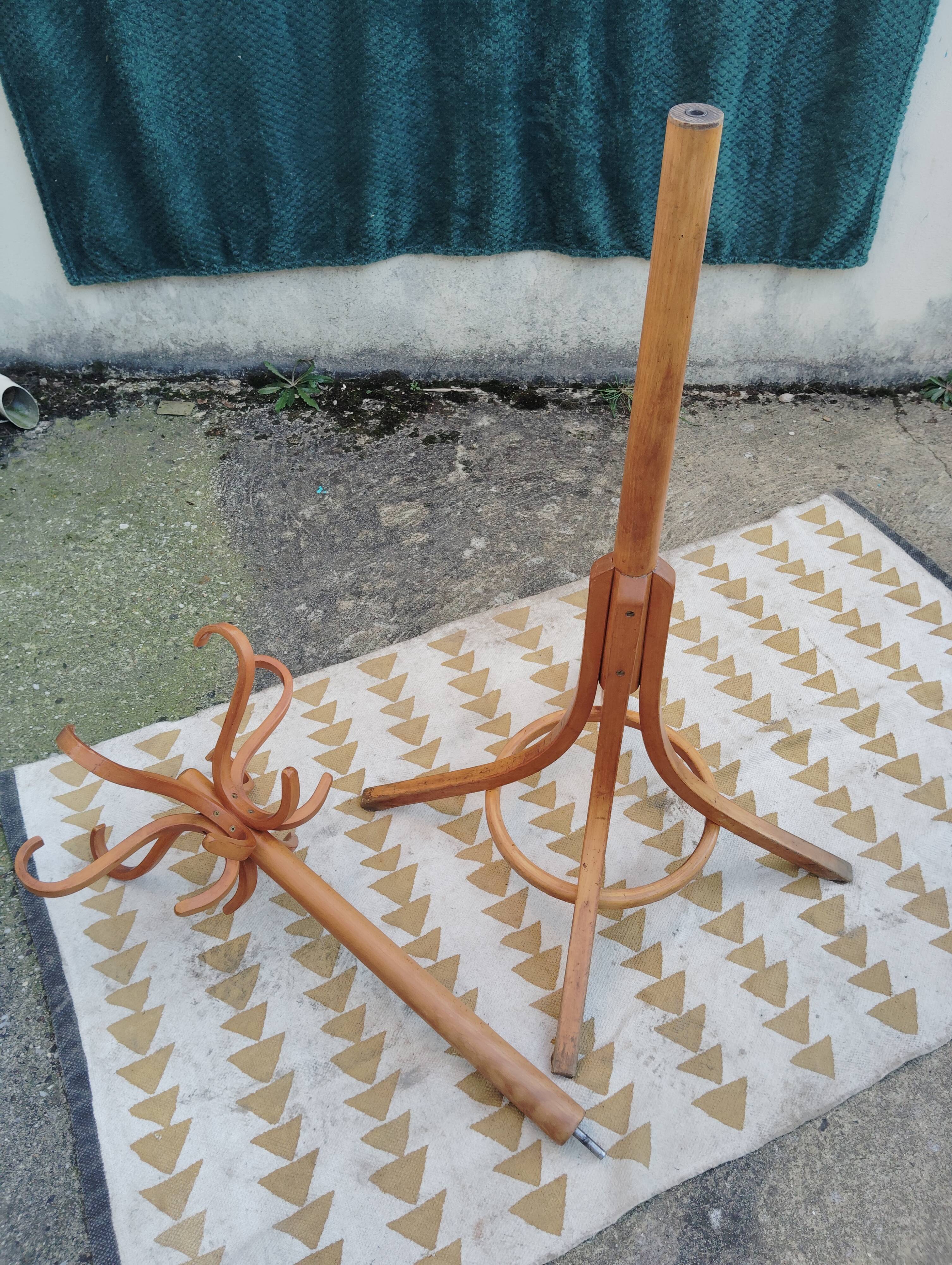 Parrot coat rack attributed to the "Baumann" house.