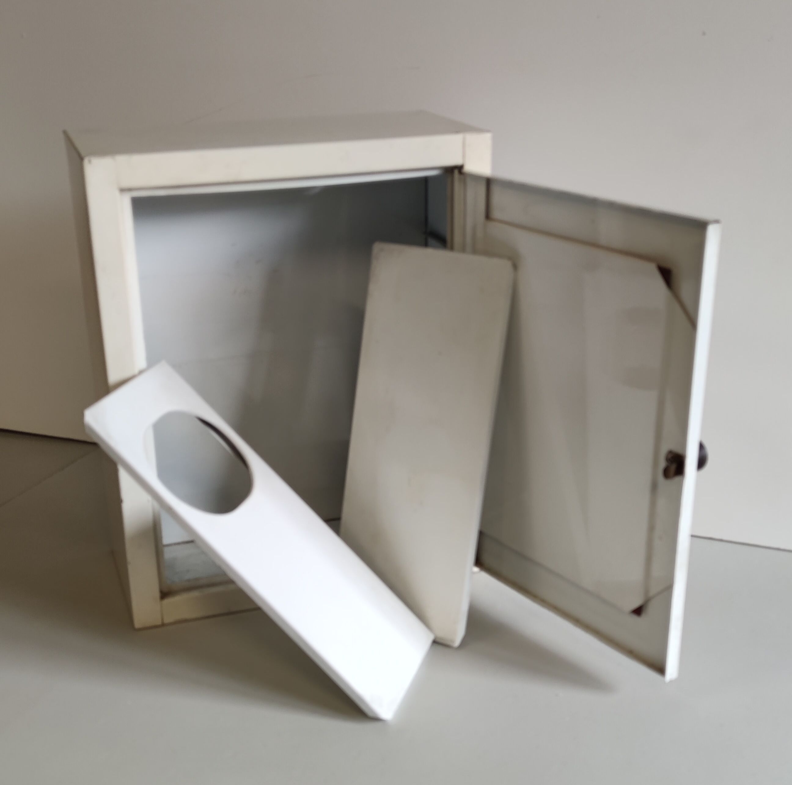 Metal toilet cabinet