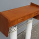 Scandinavian teak wall shelf