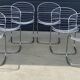 Lot of 6 Sabrina chairs by Gastone Rinaldi 1970