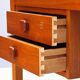 Danish writing desk in teak by Domino Møbler Danmark, 1960s
