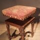 Square piano stool in the Louis XVI style