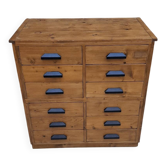 Meuble de métiers à 12 tiroirs