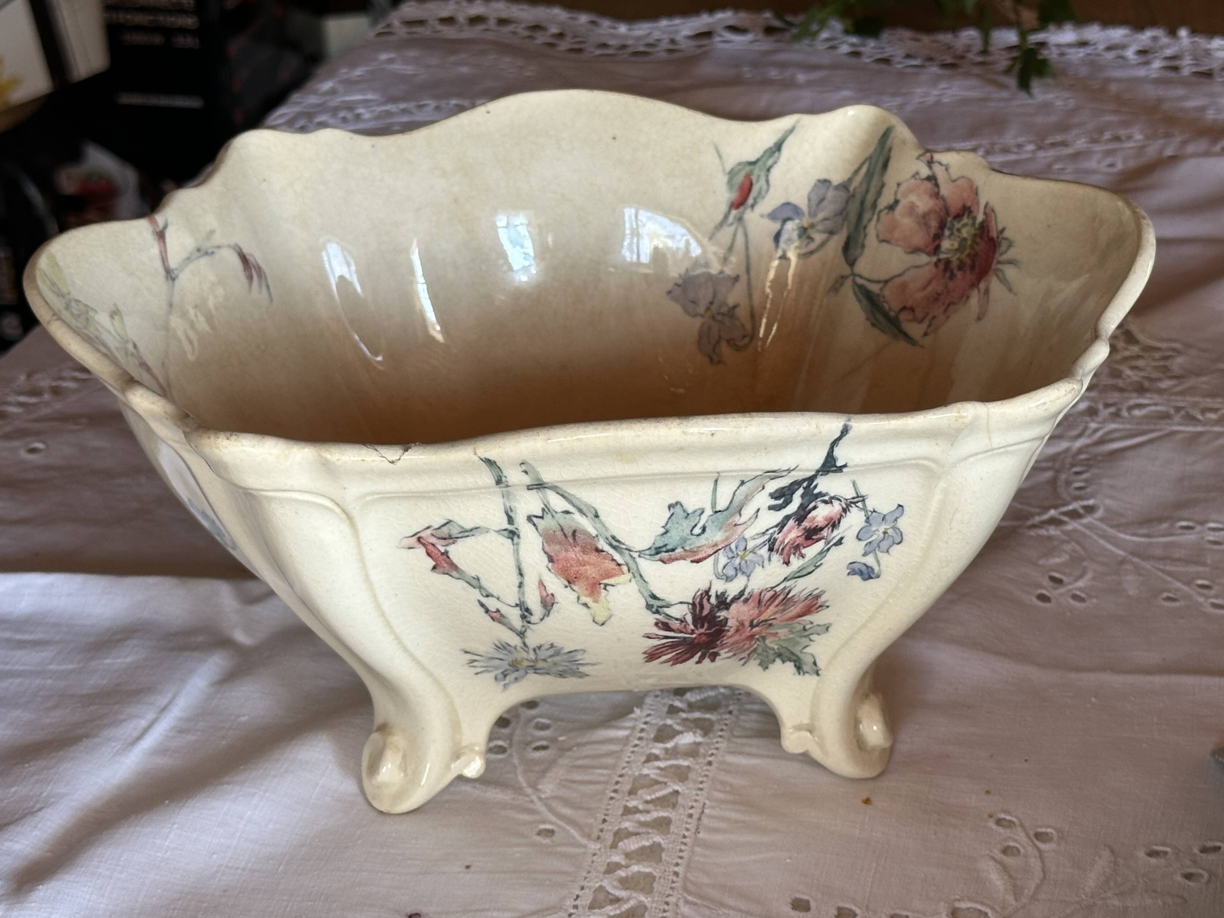 19th-century table jardinière