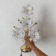 Murano glass flower lamp, Italy 1970-80