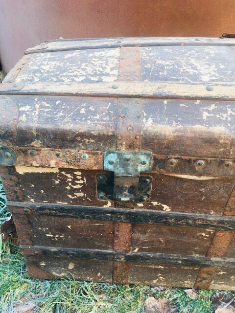Old pirate chest 1880s