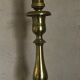 Lamp foot candle holder shape in solid brass 26.5 cm
