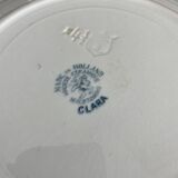 Set of 6 Maastricht earthenware dessert plates, Clara model