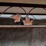 Art Deco period wrought iron console circa 1920