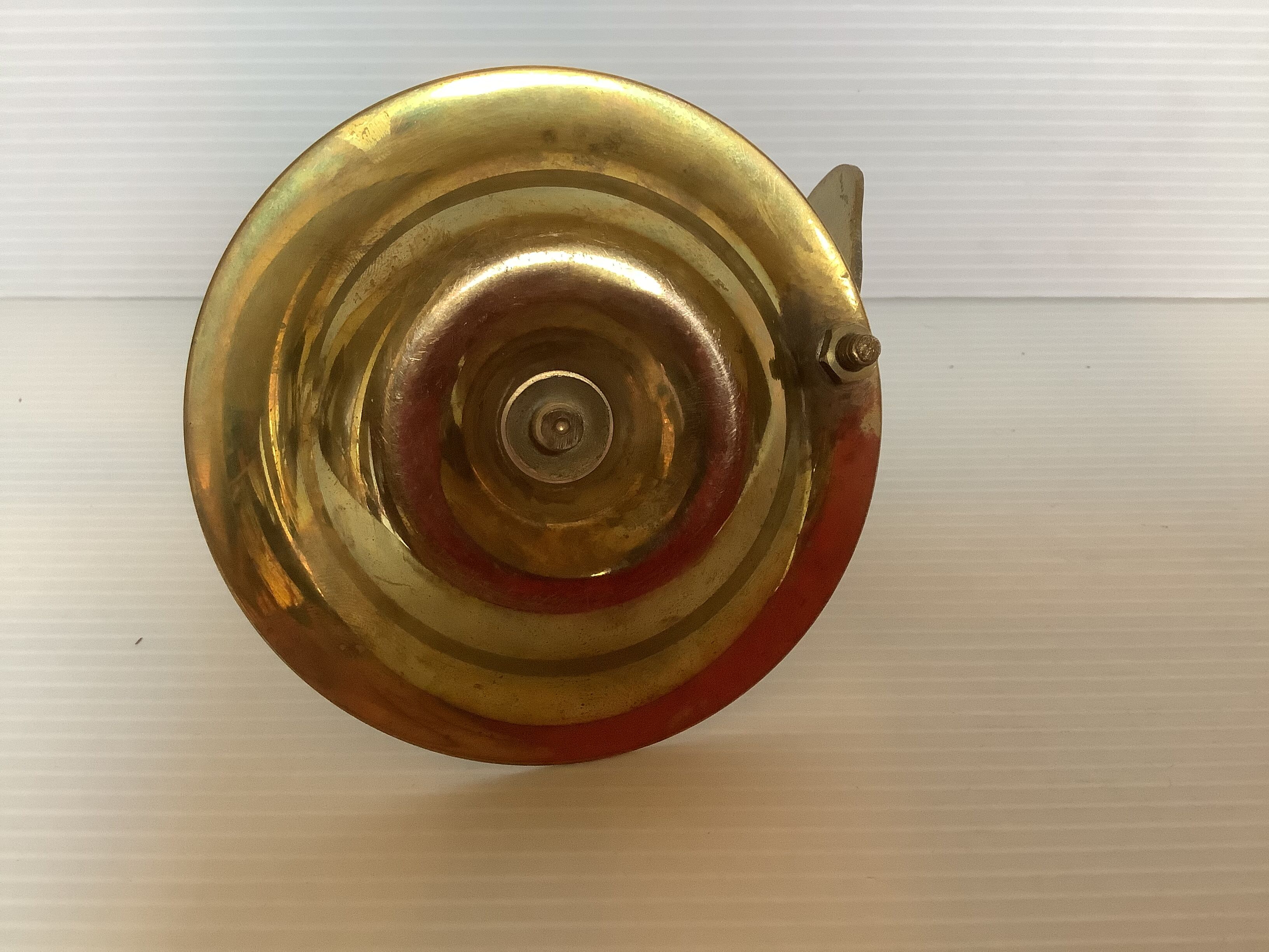 Brass angel candle holder