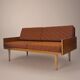 Canapé daybed Vintage tchèque 1960s