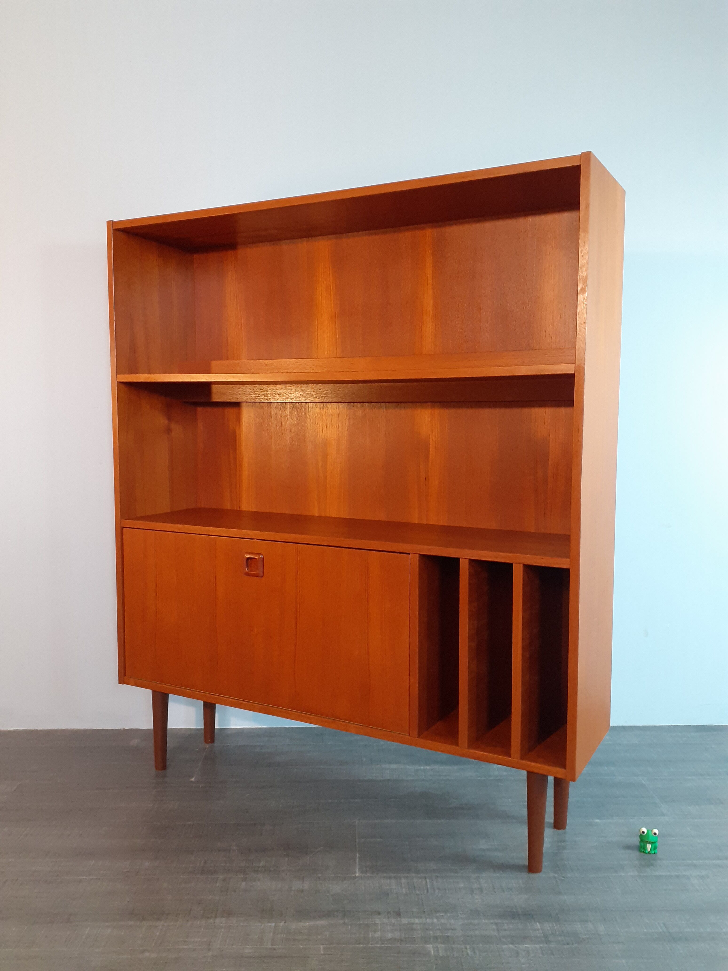 Danish Library in Teck, Scandinavian Vintage 1960s